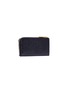 Figure View - Click To Enlarge - THOM BROWNE  - Pebble grain leather zip cardholder