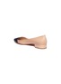 Detail View - Click To Enlarge - FRANCESCO RUSSO - Colourblock leather skimmer flats