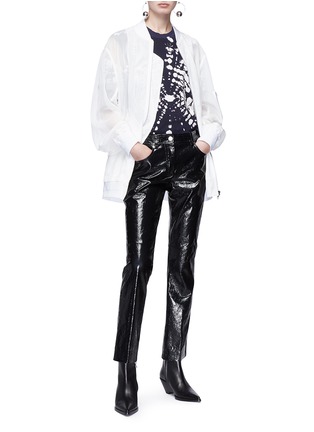 Figure View - Click To Enlarge - TOGA ARCHIVES - Chiffon blouson jacket