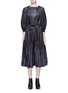 Main View - Click To Enlarge - TOGA ARCHIVES - Belted ruched midi dress