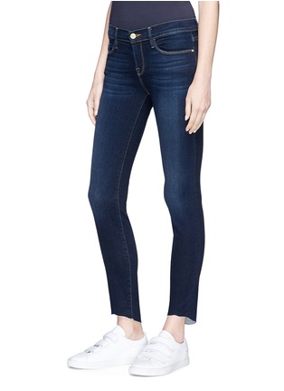 Front View - Click To Enlarge - FRAME - 'Le Skinny de Jeanne' scoop cuff jeans
