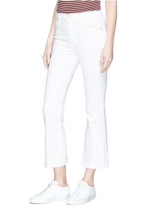 Front View - Click To Enlarge - FRAME - 'Le Crop' flared leg jeans