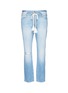 Main View - Click To Enlarge - FRAME - 'Le Original' tassel belt straight leg jeans