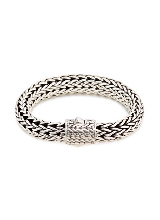 Main View - Click To Enlarge - JOHN HARDY - Silver woven large chain bracelet