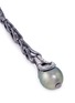 Detail View - Click To Enlarge - JOHN HARDY - Diamond Tahitian pearl chain drop earrings