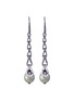 Main View - Click To Enlarge - JOHN HARDY - Diamond Tahitian pearl chain drop earrings