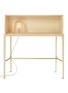 Main View - Click To Enlarge - ST. LOUIS LIGHTING - FOLIA CLEAR WOOD CONSOLE