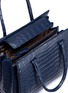 Detail View - Click To Enlarge - NANCY GONZALEZ - Crocodile leather tote bag