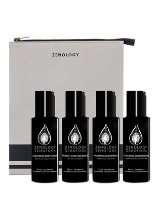 Main View - Click To Enlarge - ZENOLOGY - Jet Set Travel Kit – Sycamore Fig