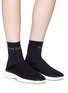 Figure View - Click To Enlarge - ACNE STUDIOS - Sock knit sneakers