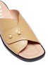 Detail View - Click To Enlarge - ACNE STUDIOS - Stud leather mule sandals