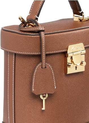 Detail View - Click To Enlarge - MARK CROSS - 'Benchley' saffiano leather binocular bag