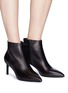 Figure View - Click To Enlarge - PEDDER RED - 'Harper' leather ankle boots