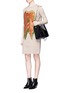Figure View - Click To Enlarge - ACNE STUDIOS - 'Katja A Lurex' appliqué fleece lined dress