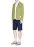 Figure View - Click To Enlarge - PS PAUL SMITH - Drawstring French terry shorts