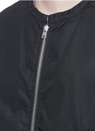 Detail View - Click To Enlarge - MARNI - Cotton twill bomber jacket