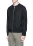 Front View - Click To Enlarge - MARNI - Cotton twill bomber jacket