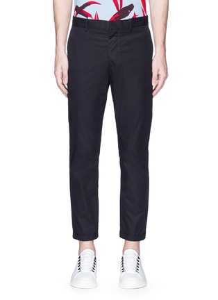 Main View - Click To Enlarge - MARNI - Cotton twill cropped pants