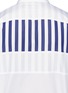 Detail View - Click To Enlarge - MARNI - Stripe layered panel poplin shirt