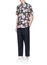 Figure View - Click To Enlarge - MARNI - Floral print shirt