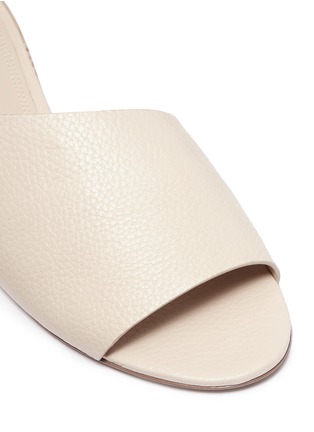 Detail View - Click To Enlarge - MERCEDES CASTILLO - 'Irine' leather mule sandals