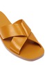 Detail View - Click To Enlarge - MERCEDES CASTILLO - 'Melea' cross strap leather slide sandals