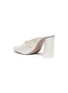 Detail View - Click To Enlarge - MERCEDES CASTILLO - 'Carlie' slanted leather mules