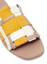 Detail View - Click To Enlarge - MERCEDES CASTILLO - 'Niala' woven leather slide sandals