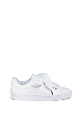 Main View - Click To Enlarge - PUMA - 'Basket Heart' patent leather sneakers