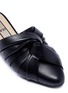 Detail View - Click To Enlarge - NO.21 - Knotted leather slippers