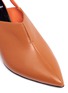 Detail View - Click To Enlarge - PIERRE HARDY - 'Secret' leather slingback mules