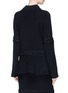 Back View - Click To Enlarge - SACAI - Braided rib knit sweater
