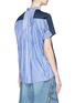 Back View - Click To Enlarge - SACAI - Stripe back T-shirt