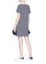 Figure View - Click To Enlarge - SACAI - Zip ruffle outseam stripe dress