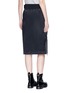Back View - Click To Enlarge - SACAI - Quilted ruffle zip skirt