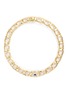 Main View - Click To Enlarge - MELLERIO - 'Colbeau' diamond sapphire 18k yellow gold link necklace