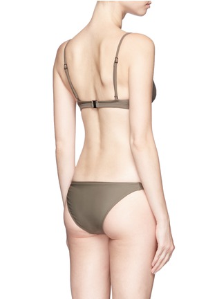 Back View - Click To Enlarge - MATTEAU - 'The Tri Crop' bikini top
