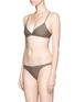 Figure View - Click To Enlarge - MATTEAU - 'The Tri Crop' bikini top
