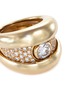 Detail View - Click To Enlarge - MELLERIO - 'Clic Clac' diamond 18k yellow gold ring