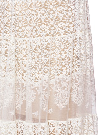 Detail View - Click To Enlarge - STELLA MCCARTNEY - 'Erika' ruffle collar lace dress