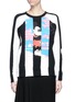 Main View - Click To Enlarge - MARC JACOBS - Mickey Mouse stripe print colourblock sweatshirt