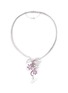 Main View - Click To Enlarge - MELLERIO - 'Marie Antoinette' diamond sapphire pearl floral pendant necklace