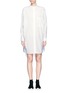 Main View - Click To Enlarge - ACNE STUDIOS - 'Siva' pleat cuff cotton poplin shirt dress