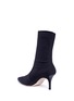 Detail View - Click To Enlarge - STUART WEITZMAN - 'Axiom' stretch mid calf boots