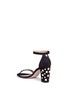 Detail View - Click To Enlarge - STUART WEITZMAN - 'Bing Pearls' embellished suede sandals