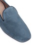 Detail View - Click To Enlarge - STUART WEITZMAN - 'Pipearky' suede loafers