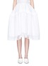 Main View - Click To Enlarge - ANAÏS JOURDEN - Ruffle trim floral lace skirt