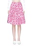Main View - Click To Enlarge - ANAÏS JOURDEN - Floral print poplin skirt