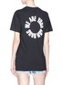 Back View - Click To Enlarge - DOUBLE RAINBOUU - 'We Are Your Sun Drug' slogan print T-shirt