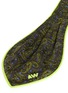 Detail View - Click To Enlarge - ALEXANDER WANG - Paisley print pleat silk ascot tie